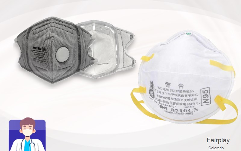 Fairplay Park Colorado CO N95 mask