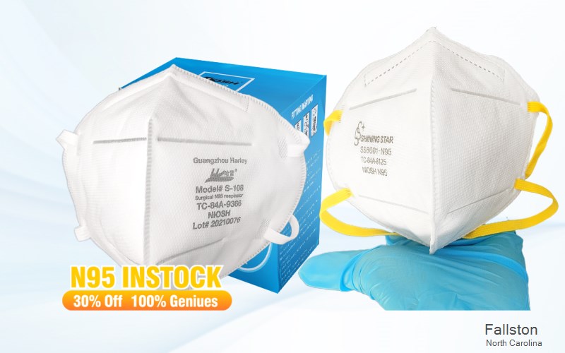 Fallston Cleveland North Carolina NC N95 mask