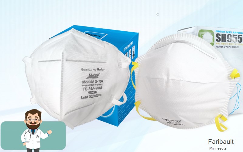 Faribault Rice Minnesota MN N95 mask