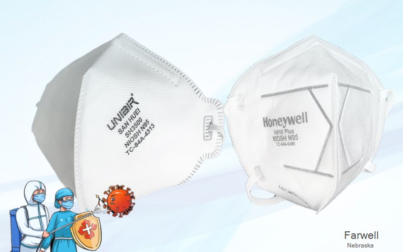 Farwell Howard Nebraska NE N95 mask