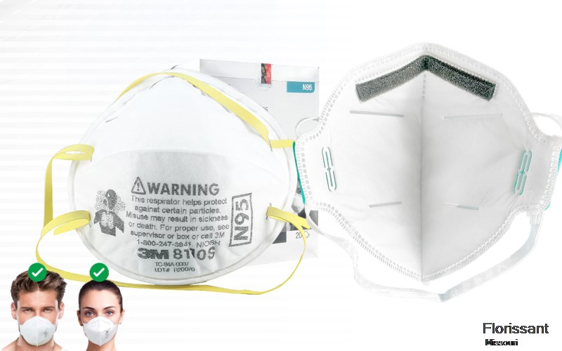 Florissant Saint Louis Missouri MO N95 mask