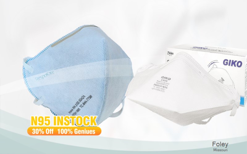 Foley Lincoln Missouri MO N95 mask