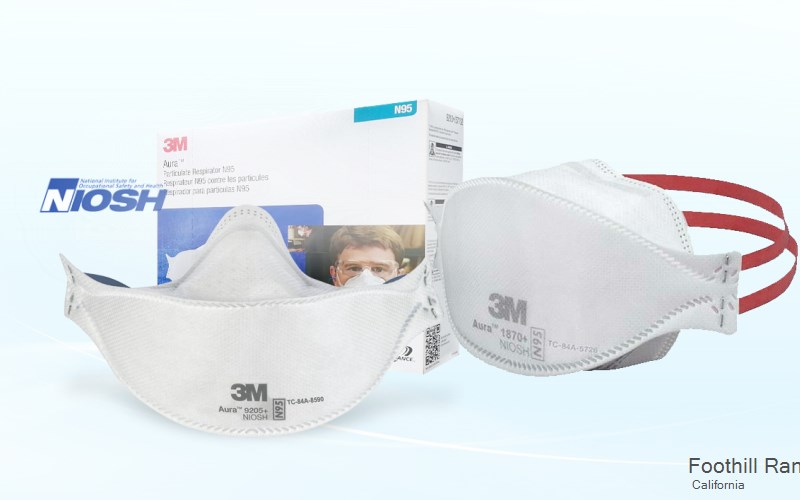 Foothill Ranch Orange California CA N95 mask