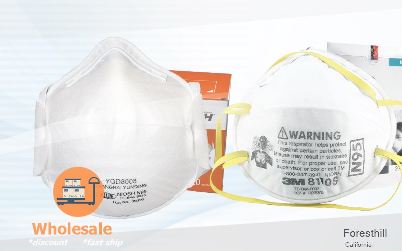 Foresthill Placer California CA N95 mask