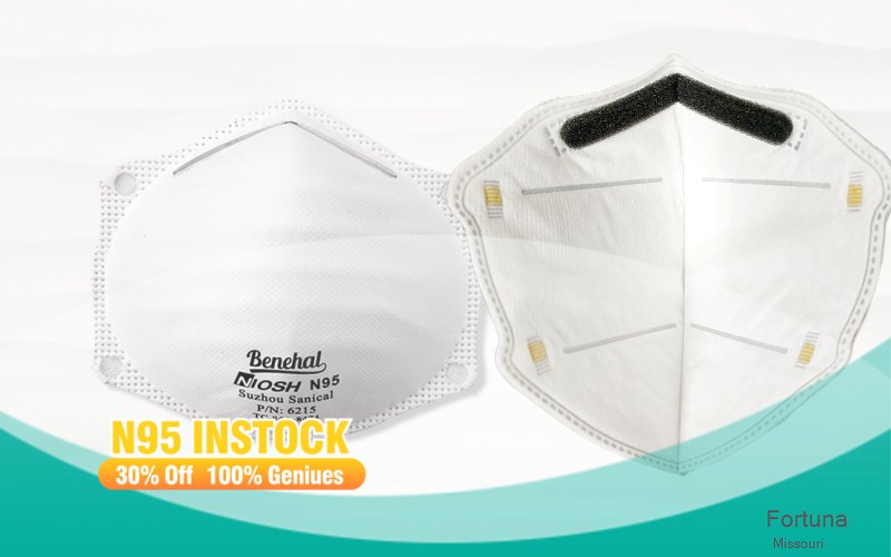 Fortuna Moniteau Missouri MO N95 mask