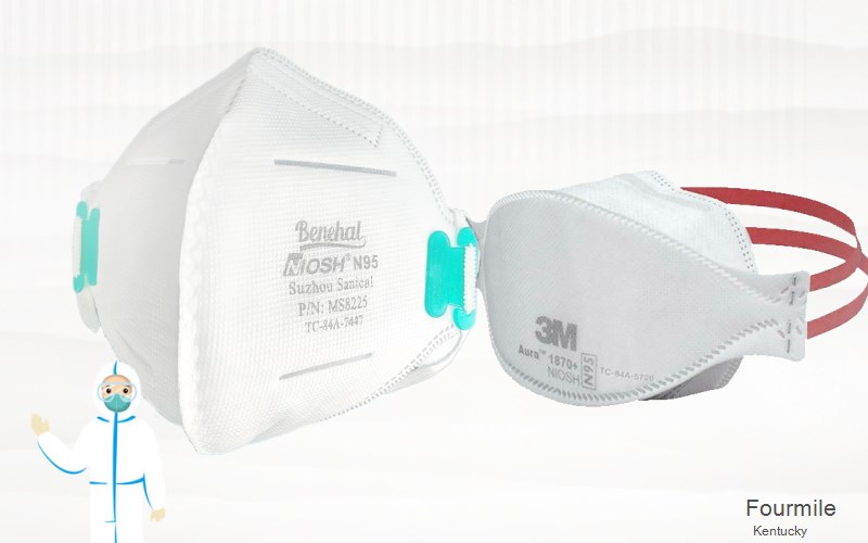 Fourmile Knox Kentucky KY N95 mask