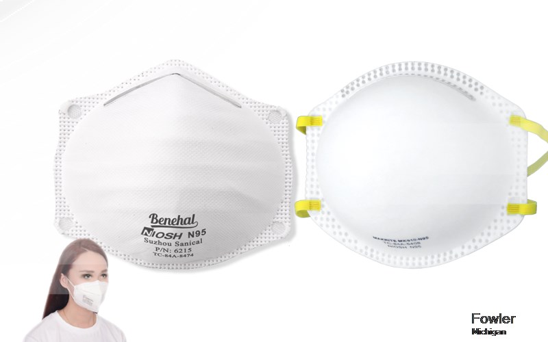 Fowler Clinton Michigan MI N95 mask