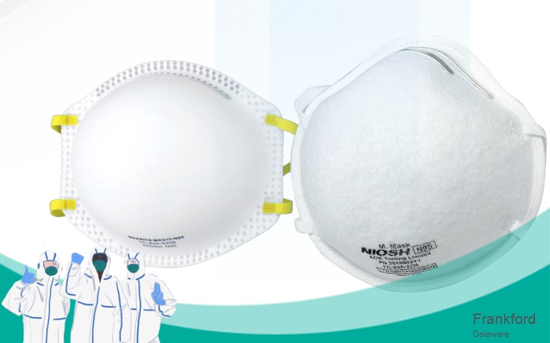 Frankford Sussex Delaware DE N95 mask