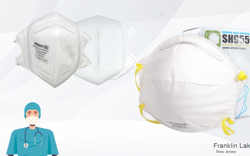 Franklin Lakes Bergen New Jersey NJ N95 mask