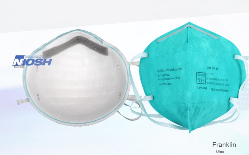 Franklin Warren Ohio OH N95 mask