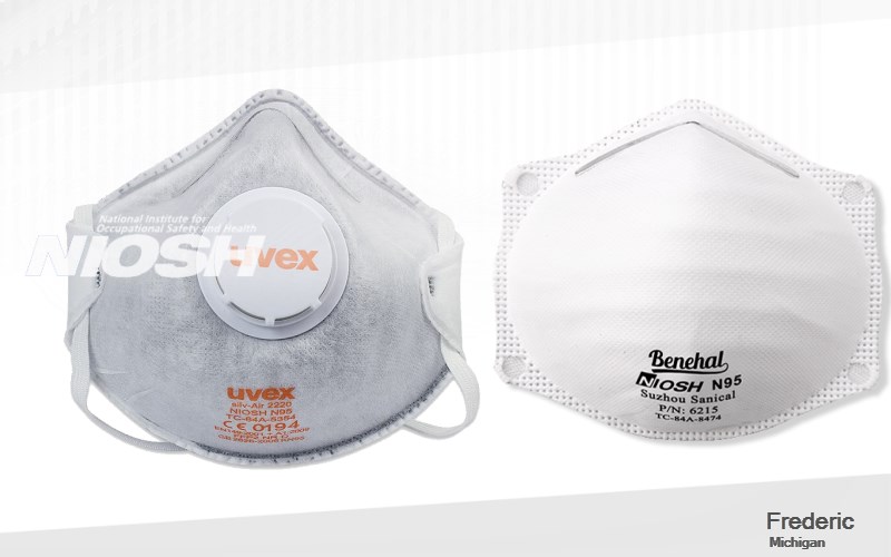 Frederic Crawford Michigan MI N95 mask