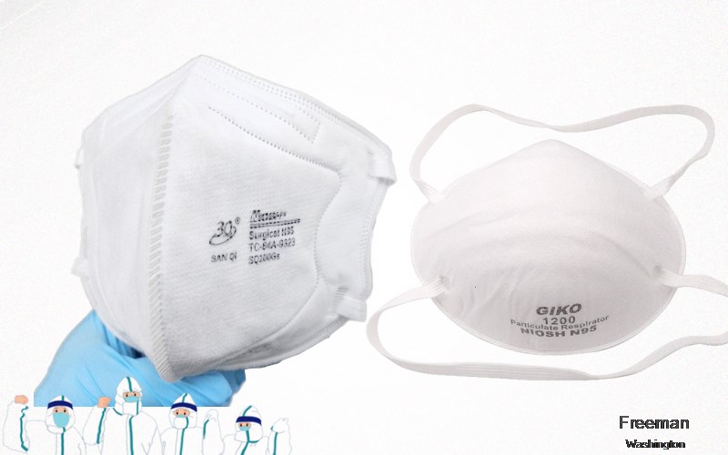 Freeman Spokane Washington WA N95 mask
