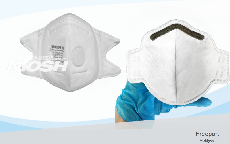 Freeport Barry Michigan MI N95 mask