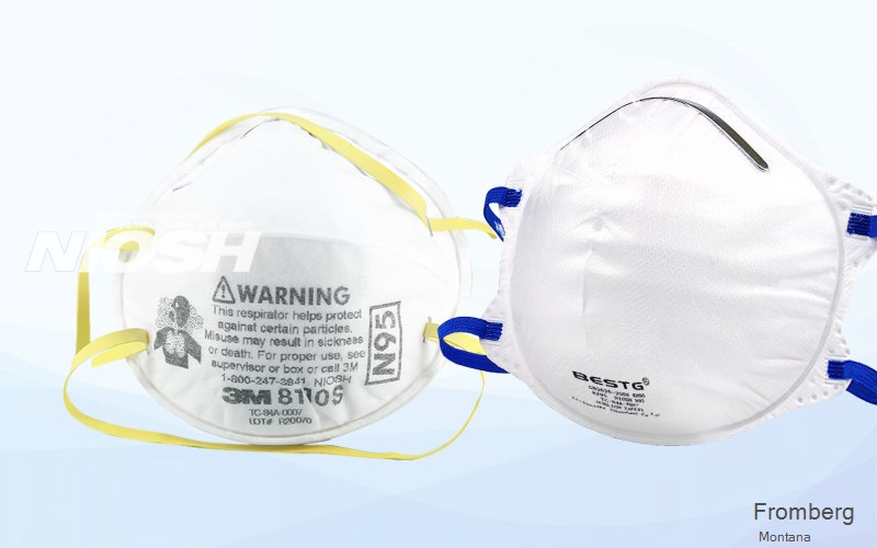 Fromberg Carbon Montana MT N95 mask