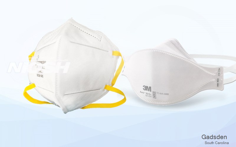 Gadsden Richland South Carolina SC N95 mask