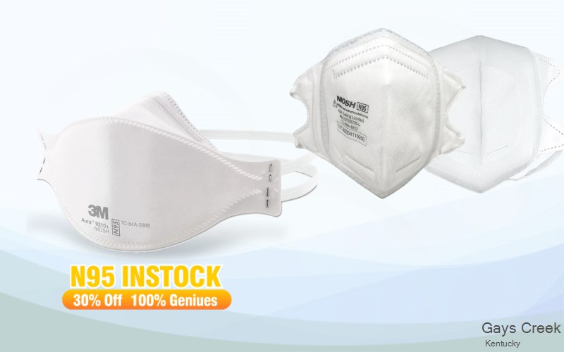 Gays Creek Perry Kentucky KY N95 mask