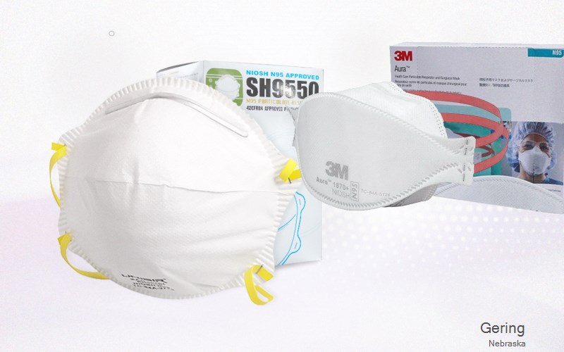 Gering Scotts Bluff Nebraska NE N95 mask