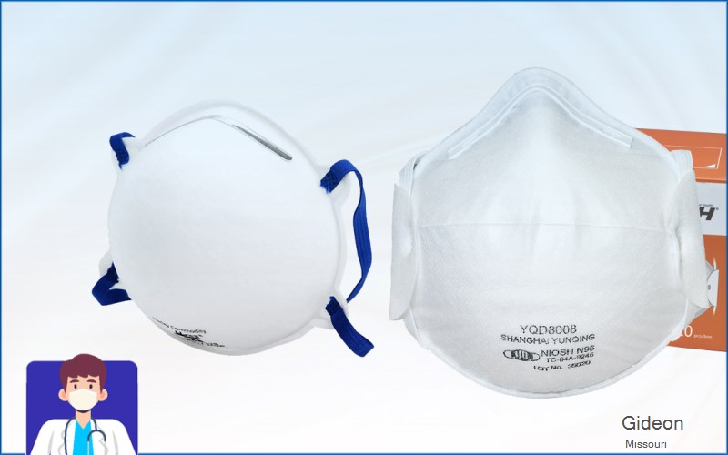 Gideon New Madrid Missouri MO N95 mask