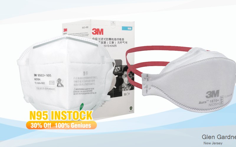 Glen Gardner Hunterdon New Jersey NJ N95 mask