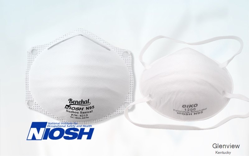 Glenview Jefferson Kentucky KY N95 mask