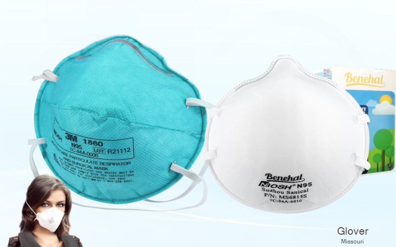 Glover Iron Missouri MO N95 mask