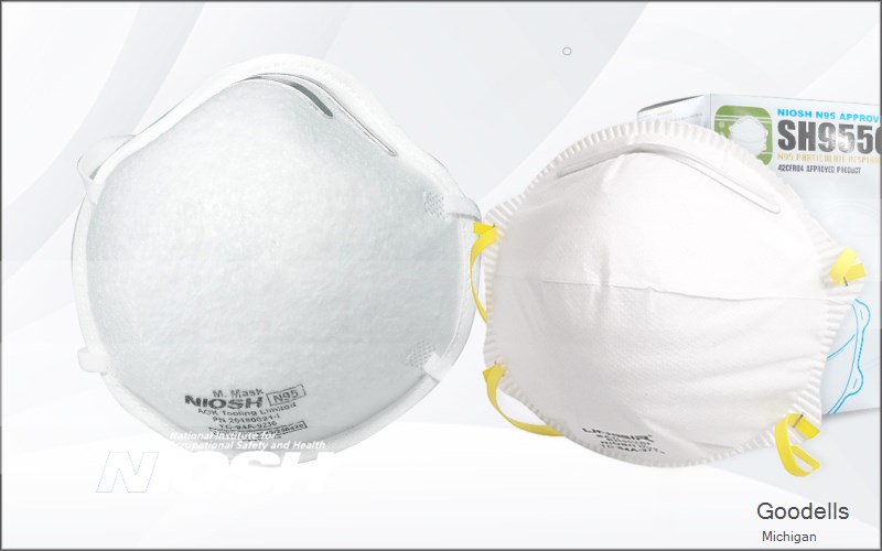 Goodells Saint Clair Michigan MI N95 mask