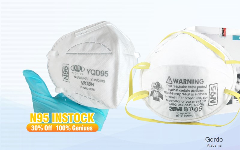 Gordo Pickens Alabama AL N95 mask
