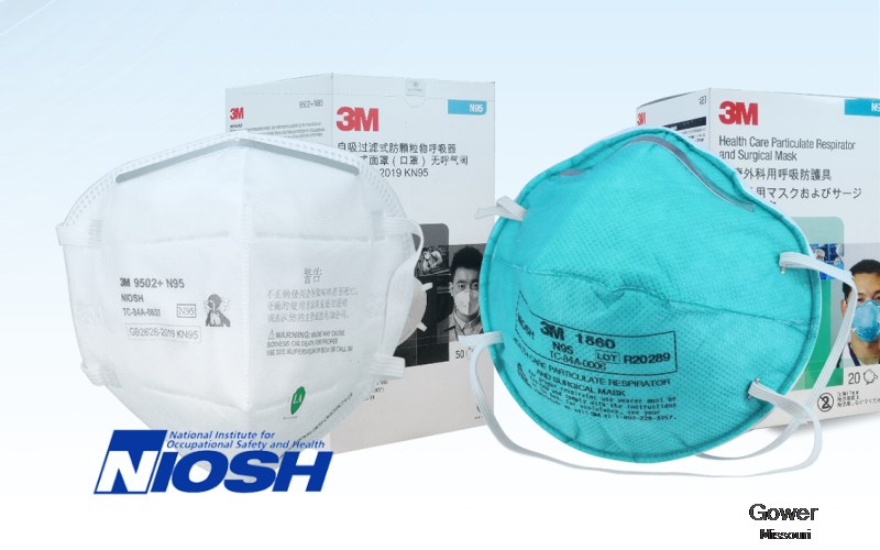 Gower Clinton Missouri MO N95 mask