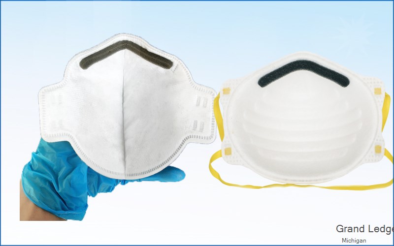 Grand Ledge Eaton Michigan MI N95 mask