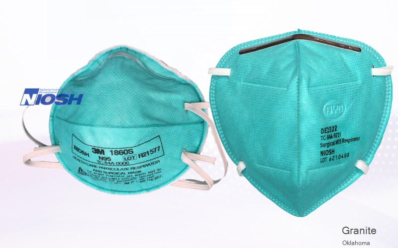 Granite Greer Oklahoma OK N95 mask