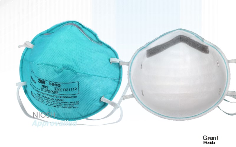 Grant Brevard Florida FL N95 mask