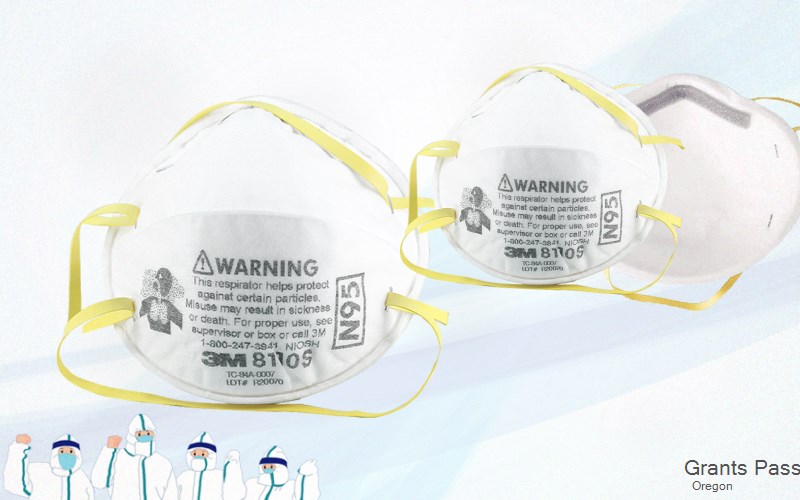 Grants Pass Josephine Oregon OR N95 mask