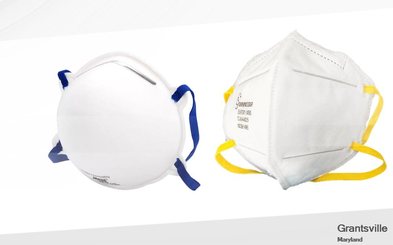 Grantsville Garrett Maryland MD N95 mask