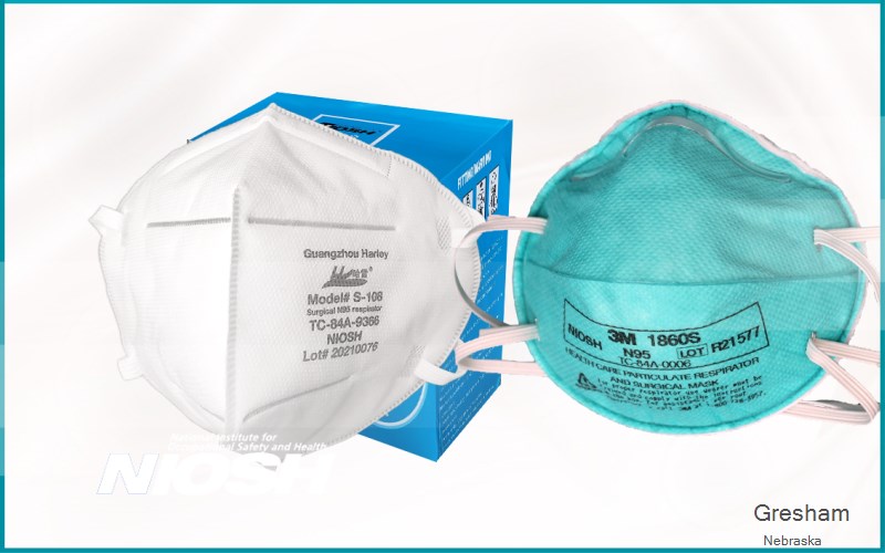 Gresham York Nebraska NE N95 mask