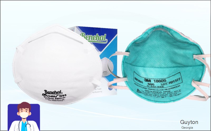 Guyton Effingham Georgia GA N95 mask