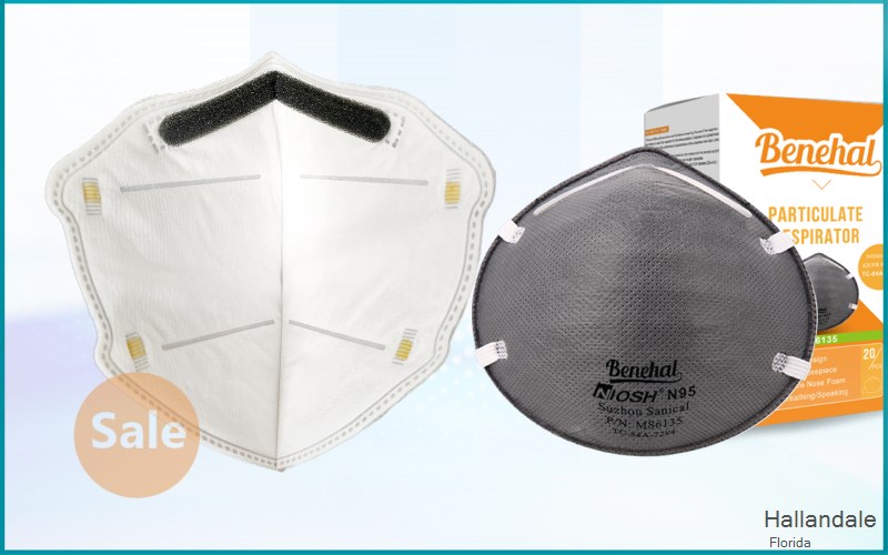 Hallandale Broward Florida FL N95 mask