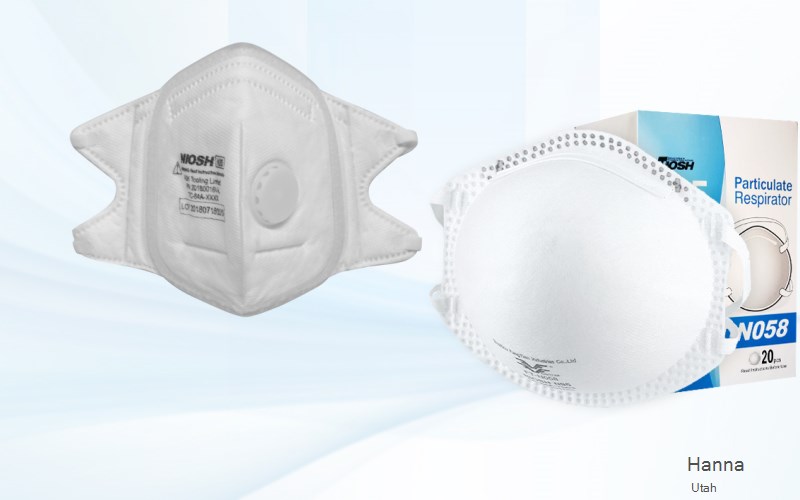 Hanna Duchesne Utah UT N95 mask