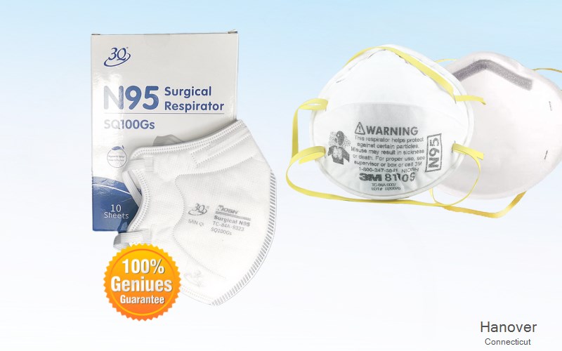 Hanover New London Connecticut CT N95 mask