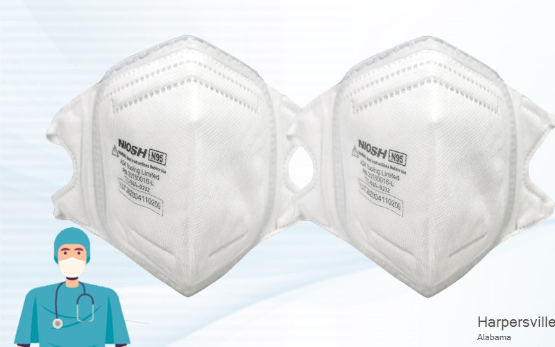 Harpersville Shelby Alabama AL N95 mask