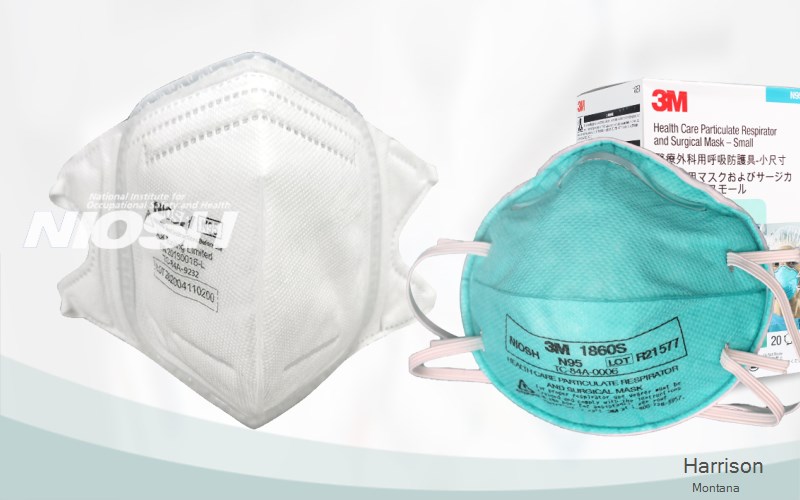 Harrison Madison Montana MT N95 mask