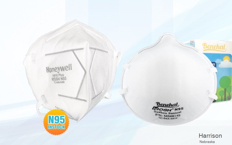 Harrison Sioux Nebraska NE N95 mask
