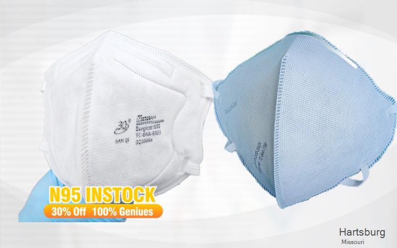 Hartsburg Boone Missouri MO N95 mask