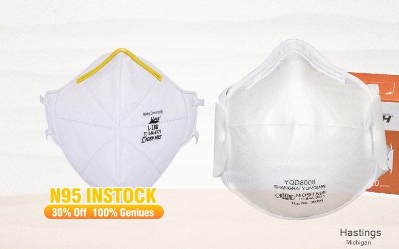 Hastings Barry Michigan MI N95 mask
