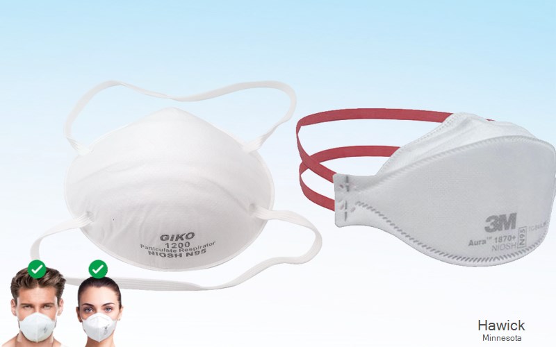 Hawick Kandiyohi Minnesota MN N95 mask