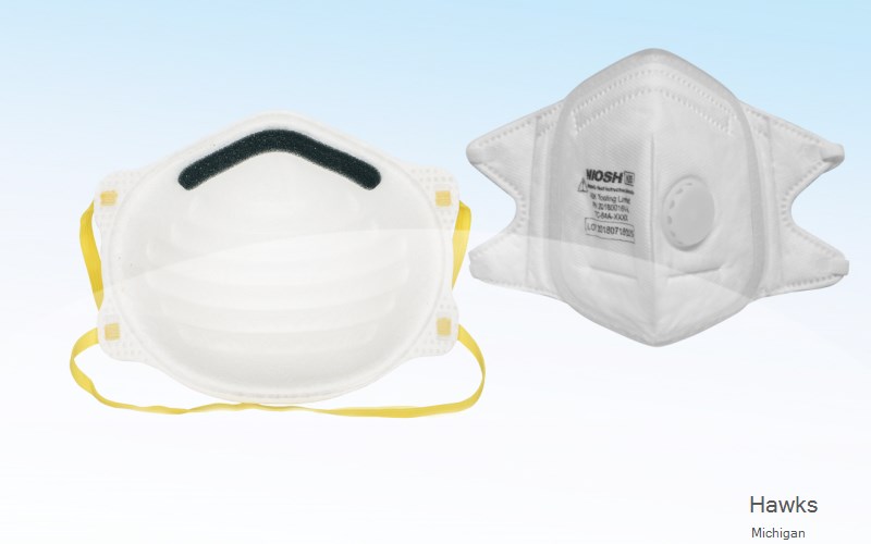 Hawks Presque Isle Michigan MI N95 mask