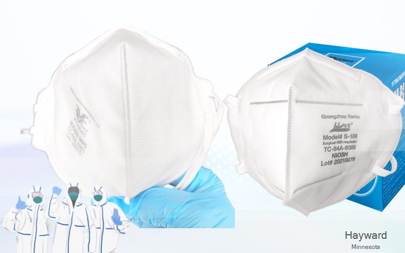 Hayward Freeborn Minnesota MN N95 mask