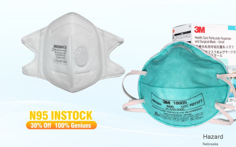 Hazard Sherman Nebraska NE N95 mask