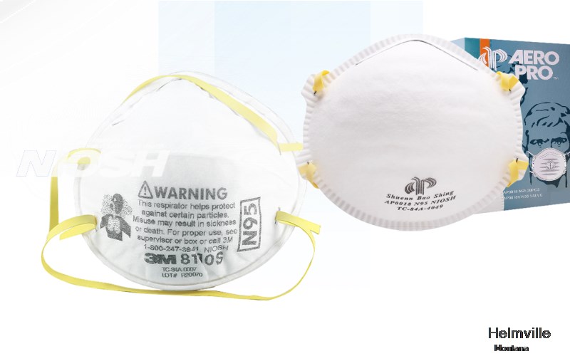 Helmville Powell Montana MT N95 mask