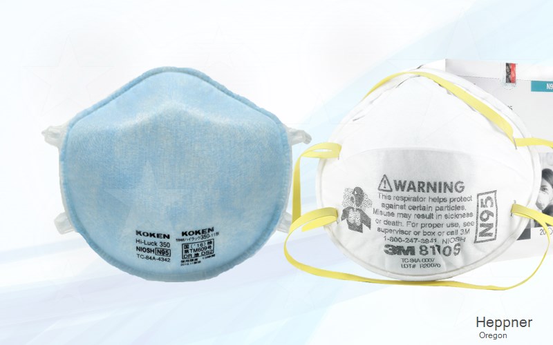 Heppner Morrow Oregon OR N95 mask