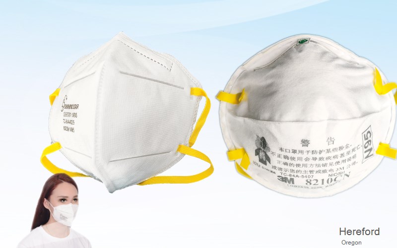 Hereford Baker Oregon OR N95 mask